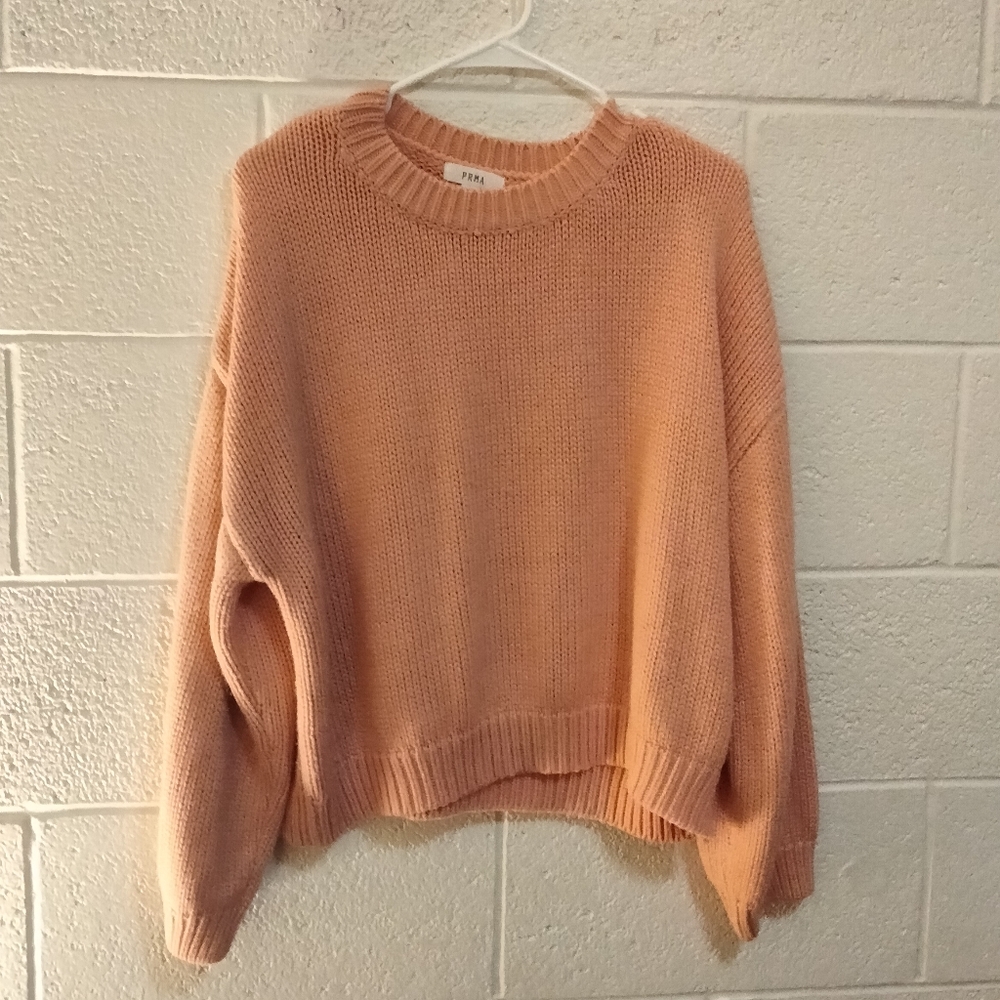 Peach sweater